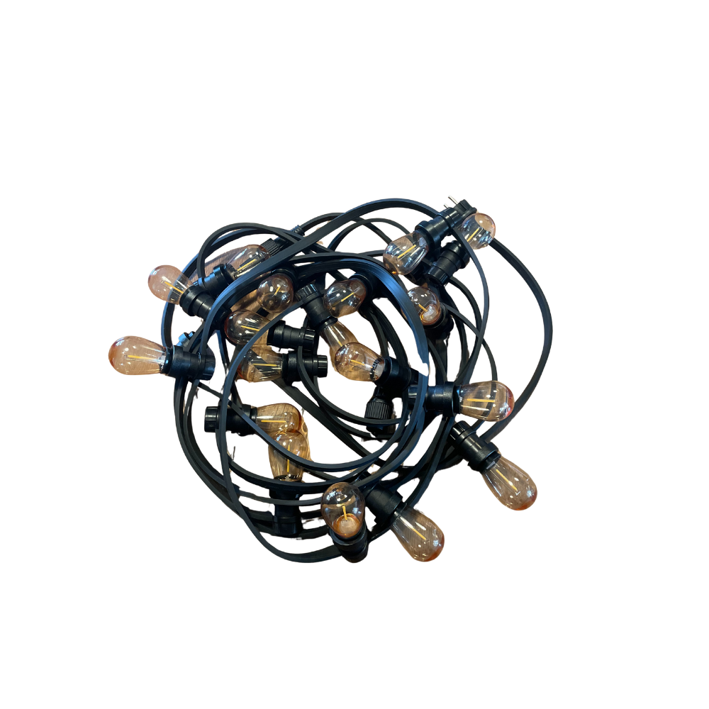 Prikkabel 10M warm wit